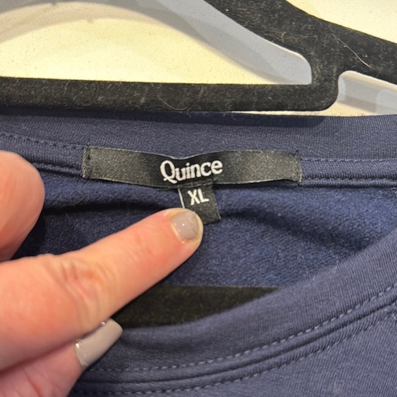 Quince SuperSoft Fleece Crew - Picture 3 of 4